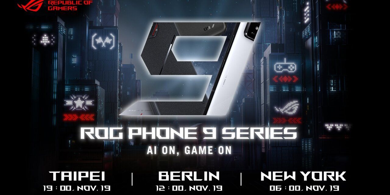 ASUS Republic of Gamers Announces ROG Phone 9 Series Launch Date