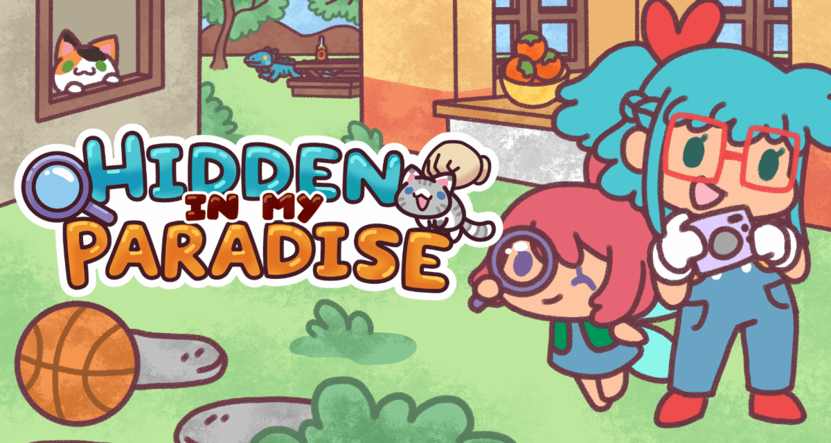 Hidden in my Paradise, the cozy hidden-object game hits Steam, Steam Deck, Mac and Nintendo Switch today!